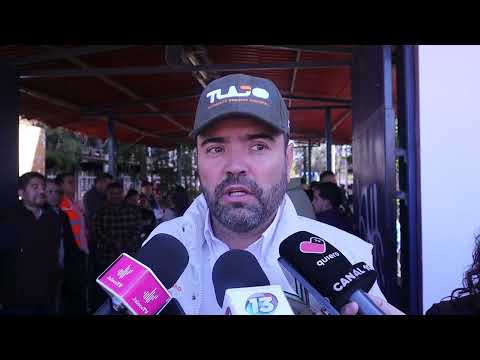 El alcalde Gerardo Quirino supervisó los trabajos realizados en la calle Valle de los Arces