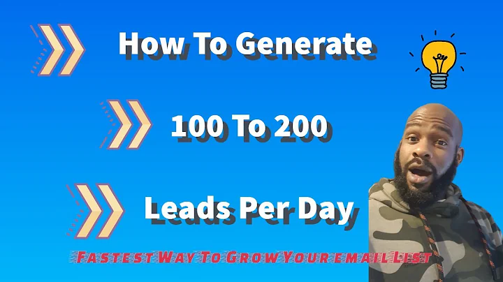 How To Generate 100 to 200 Leads Per Day [NEW]