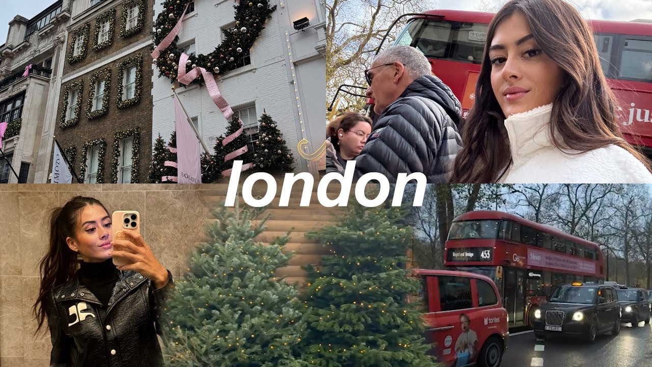 5 DIAS DE INVERNO EM LONDRES: natal, decorações, parques, compras | vlogmas