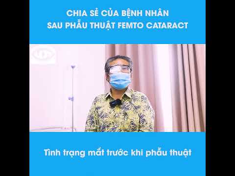 Video Cảm nhận của bệnh nhân sau phẫu thuật Đục thủy tinh... - youtube