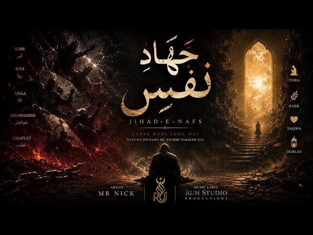 Watch JIHAD-E-NAFS (Official Video) - Mr Nick | Soulful Cinematic Islamic Nasheed 2026 on YouTube Watch JIHAD-E-NAFS (Official Video) - Mr Nick | Soulful Cinematic Islamic Nasheed 2026 on YouTube