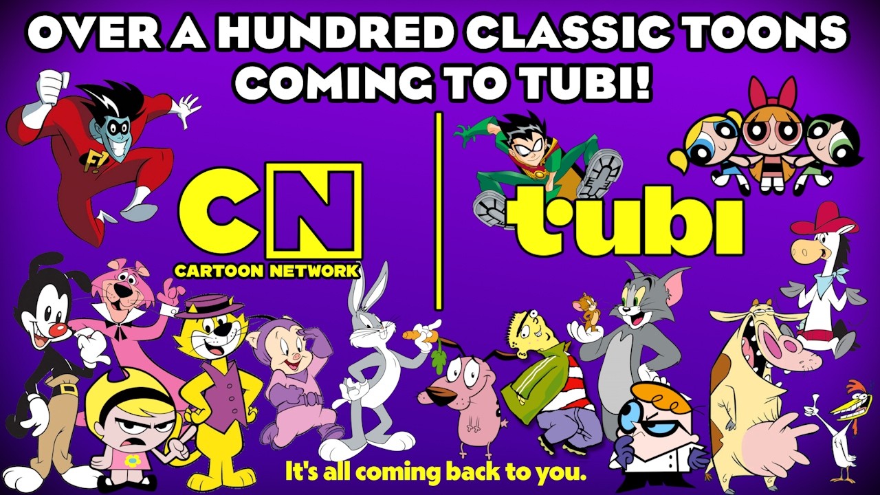 Десятки мультсериалов Cartoon Network и многое другое появятся на Tubi.