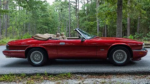1994 Jaguar XJS Convertible Walk-around Video