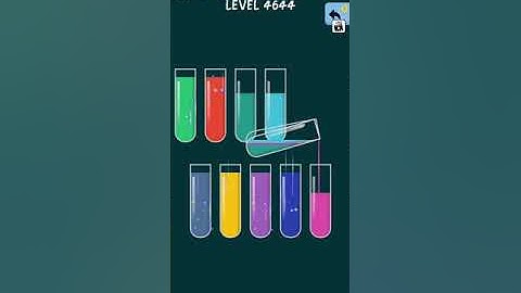 Water Color Sort Level 4641 4642 4643 4644 4645 WalkThrough Solution Gameplay
