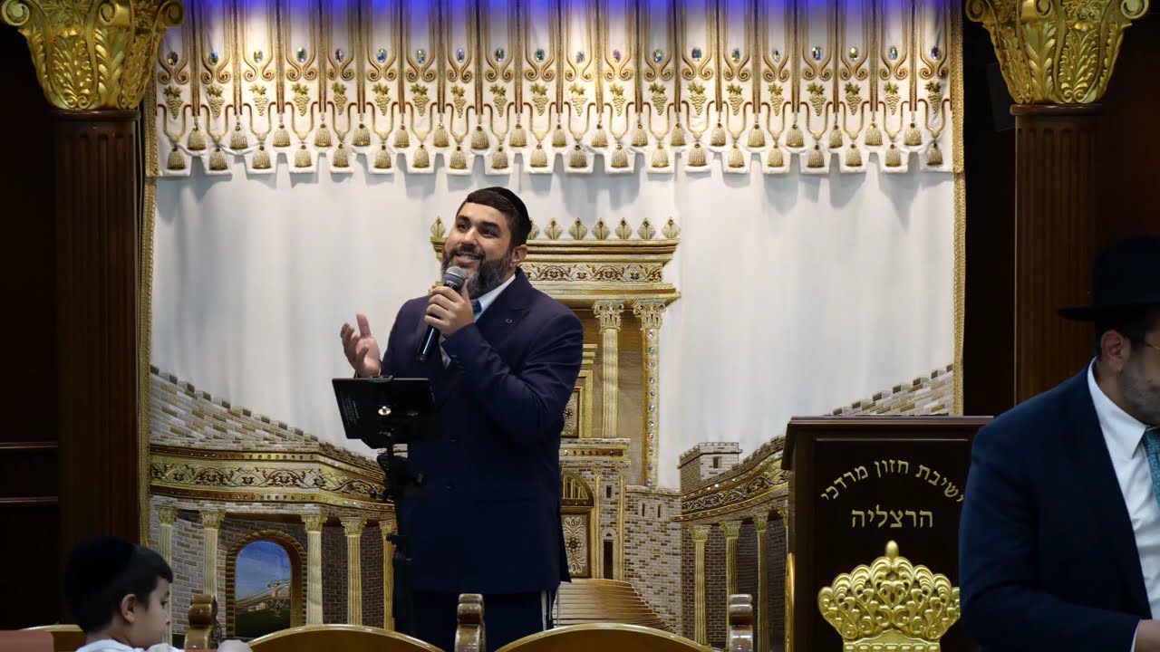 הרב מאיר דוד שמואלי שליט"א - מעמד הקבלת פני רבו פסח תשפ"ו והשיעור המרכזי