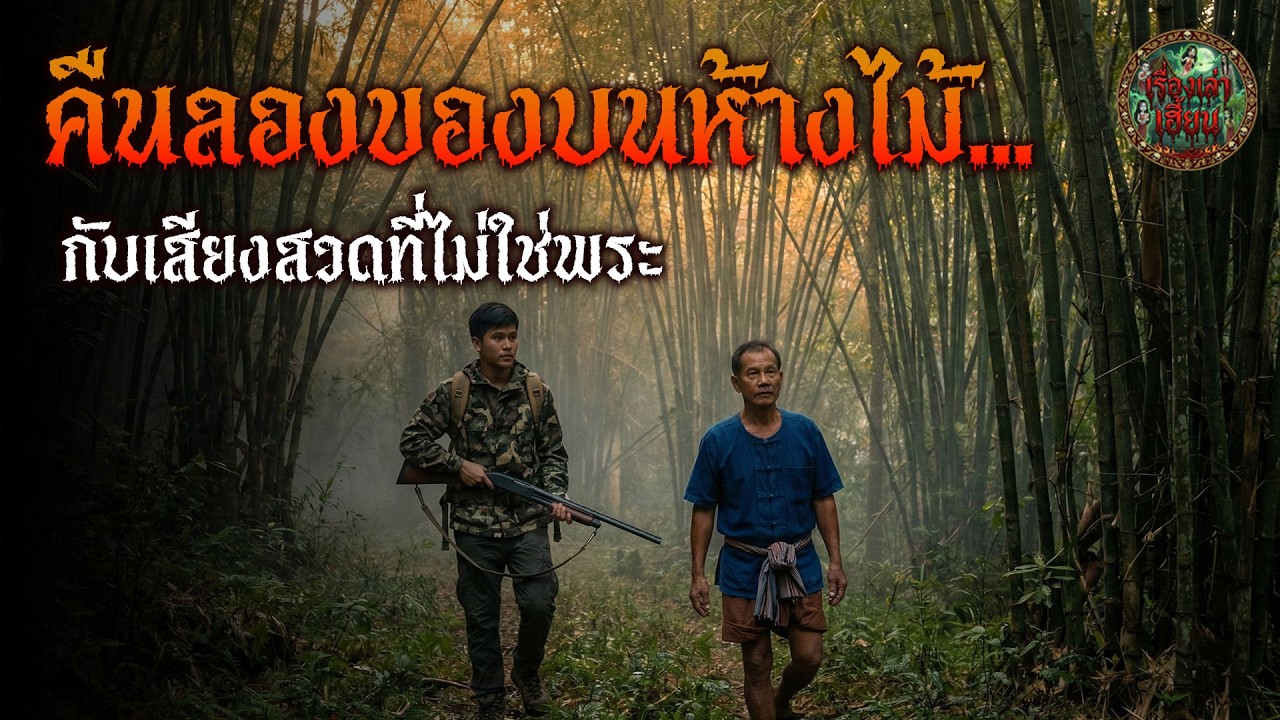 เรื่องเล่า คืนลองของบนห้างไม้... กับเสียงสวดที่ไม่ใช่พระ  | เรื่องเล่าเฮี้ยน