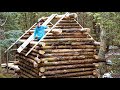 Framing Out the Log Cabin Roof! | Fresh Ground Maple Coffee, Milling Lumber, Fired Pancakes (Part 7)