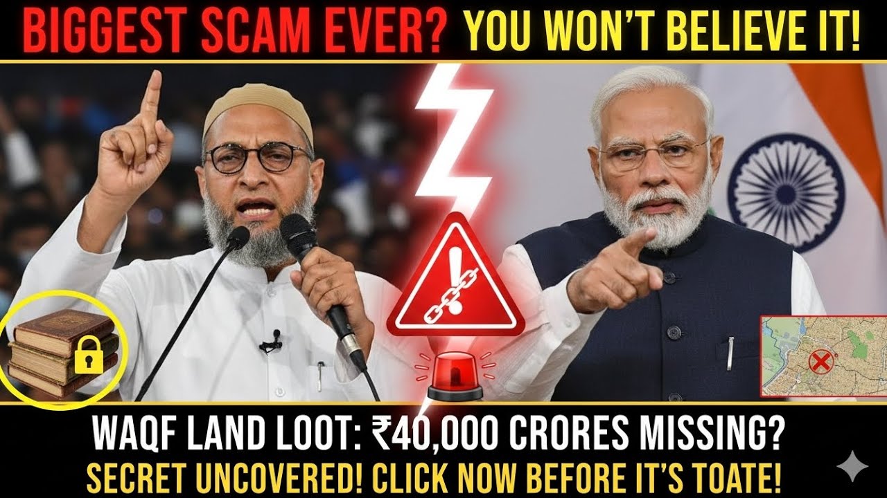 Waqf Act 2025 Explained: The Hidden Truth Behind India’s Most Controversial Law!