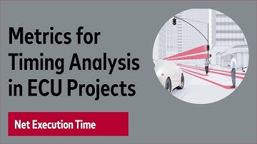 Metrics for Timing Analysis in ECU Projects - Net Execution Time