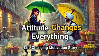 Attitude Changes Everything l A Powerful  Motivation Story l Learn English Through Story