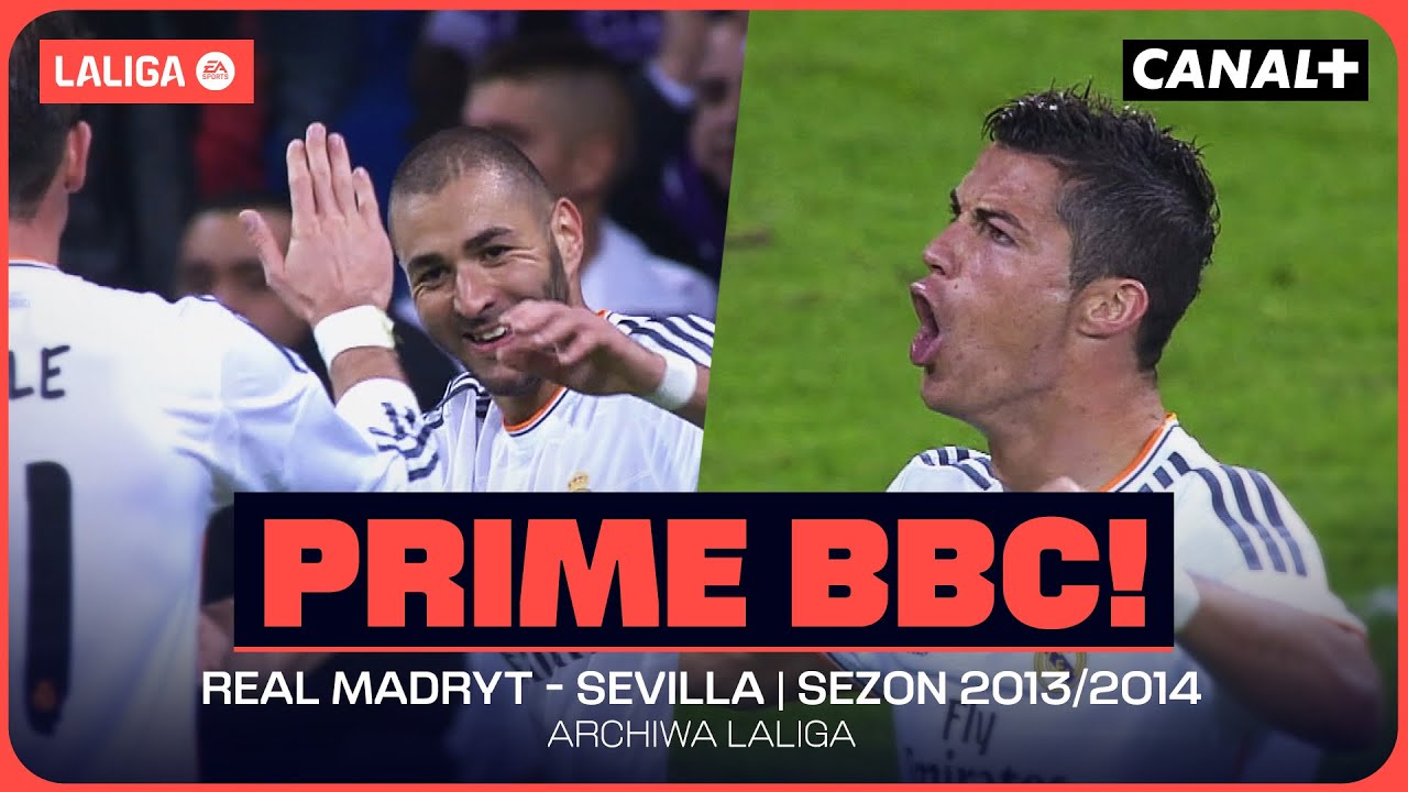 SZALEŃSTWO NA BERNABEU, 10 GOLI! BALE, BENZEMA I RONALDO W GAZIE! REAL - SEVILLA 13/14, SKRÓT MECZU