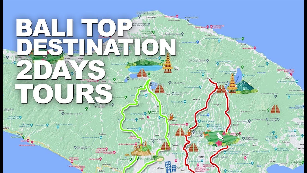 Discover Bali's TOP Destination in 2 Days Tour
