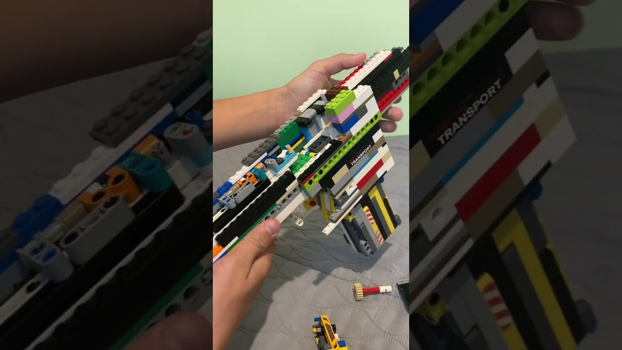 Lego Working Automatic action shotgun-pomp by Nexsix