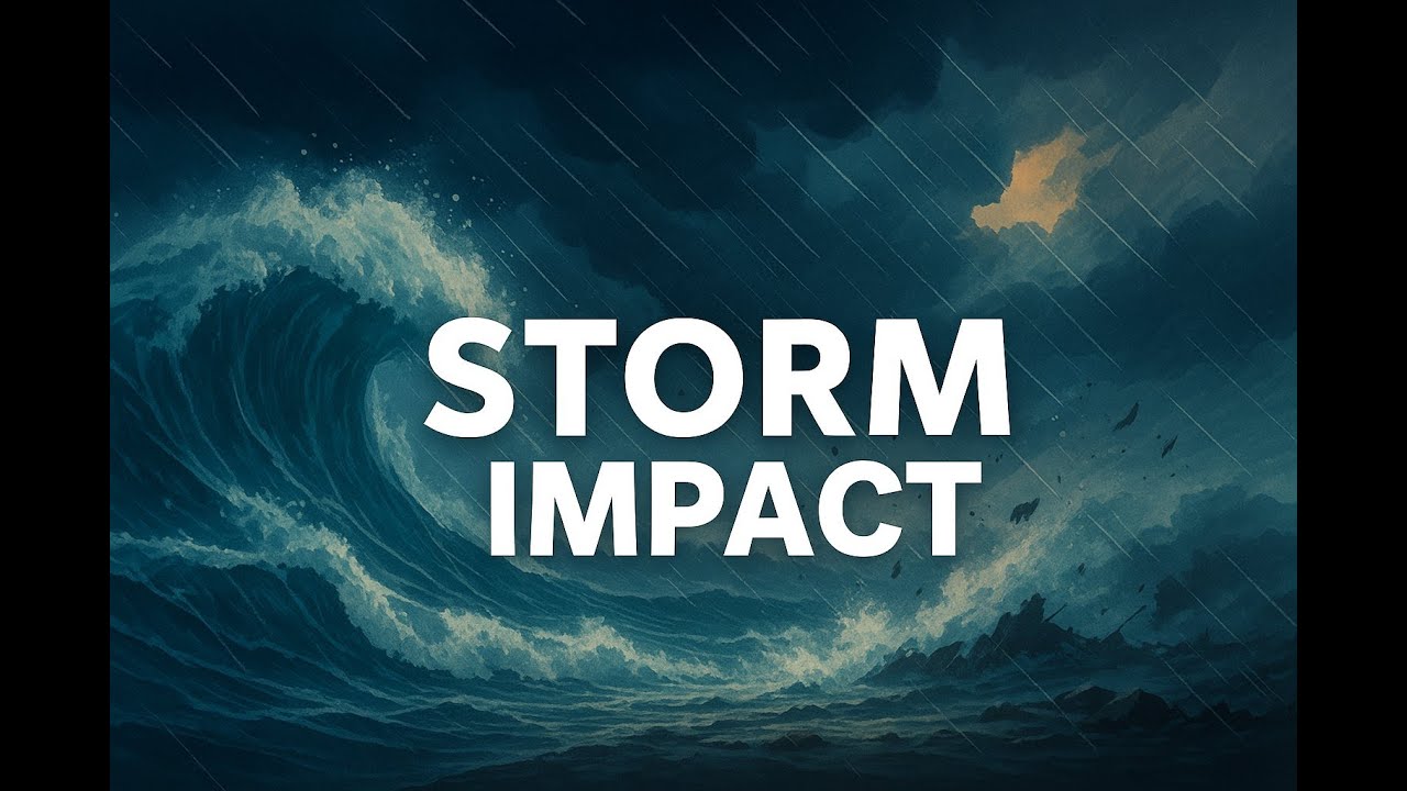 How a Superstorm Forms and Destroys 