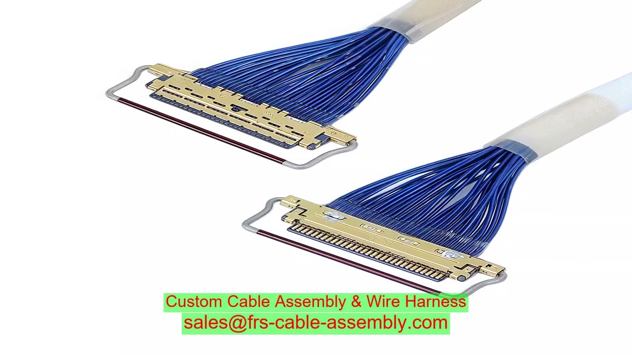 Завод жгутов проводов Custom Wire And Cable Manufacturer Near Seattle Cable Flex LVDS Para Tv Philip