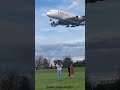 Emirates airlines a380 airbus heathrow landing  foryou  heathrow  aviation  trending