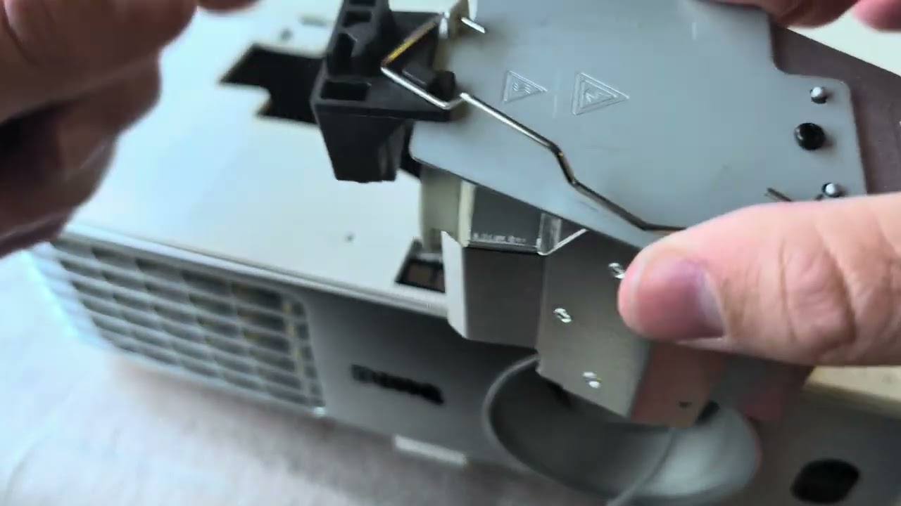 BenQ W1070+ Projector Lamp Replacement Guide - YouTube