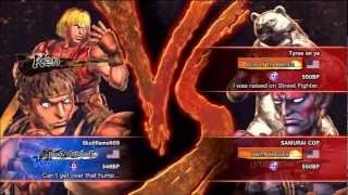 SFXT Ryu Ken vs Kuma Dhalsim RANKED