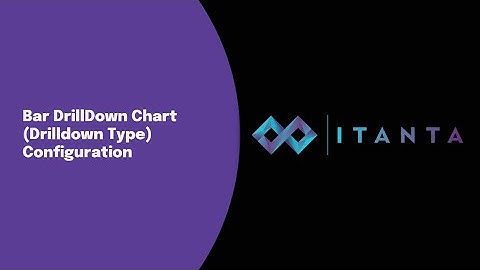 How to Configure a Bar DrillDown Chart (Drilldown Type) in Itanta