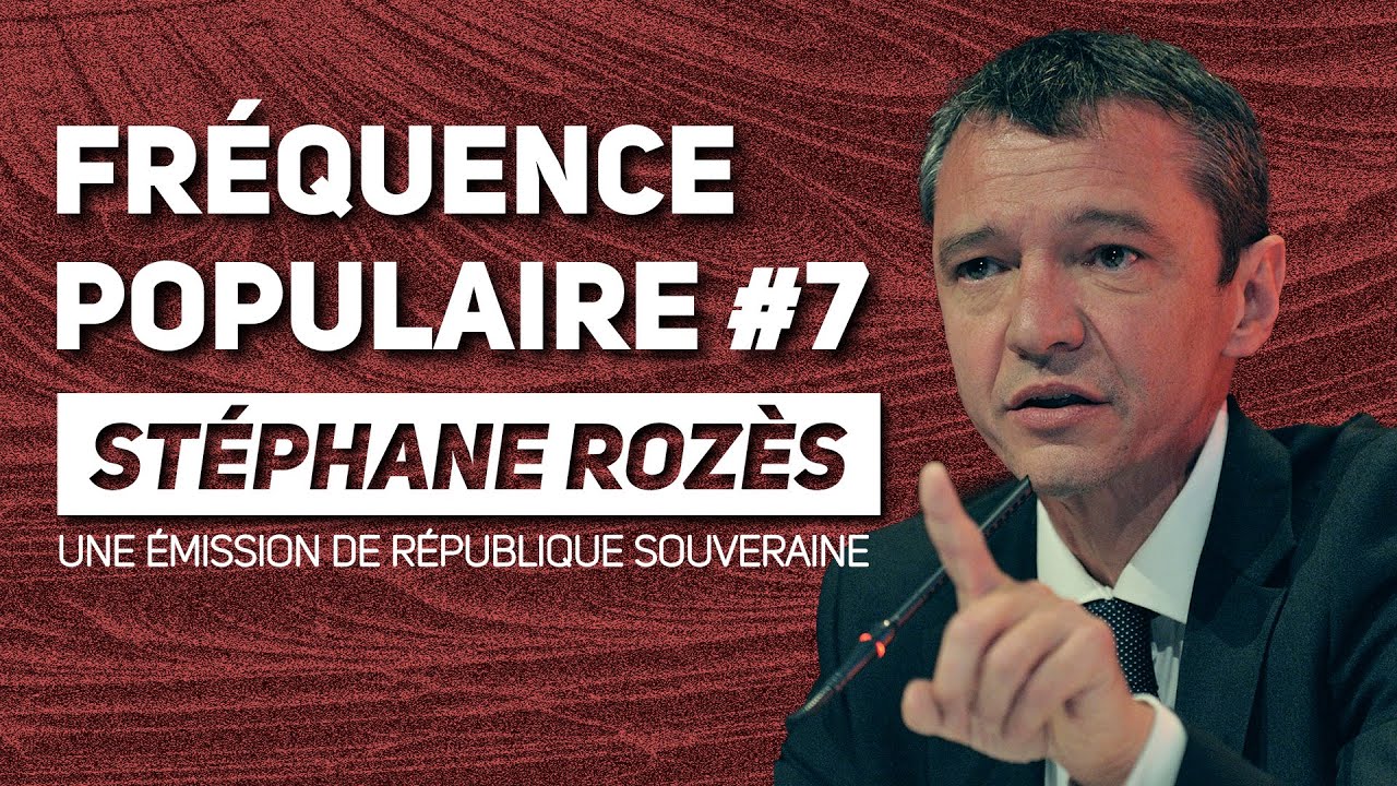QUEL EST L'ÉTAT DE LA FRANCE ?  Stéphane Rozès / FP#7