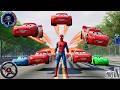 Spider-Man &amp; McQueen Indian Drive 🚗 | Indian Theft Aura Police Simulator 3D | Android Gameplay