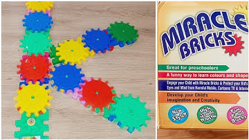 How To Make Moving Alphabet Letter K with Miracle Bricks Part- 20 I Gear I Learning I Play I Fun toy