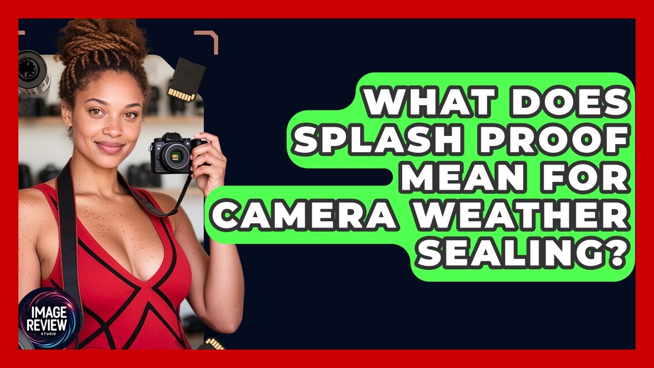 What Does Splash Proof Mean For Camera Weather Sealing? - Image Review Studio