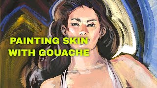 painting watercolor skin tutorial paper tones