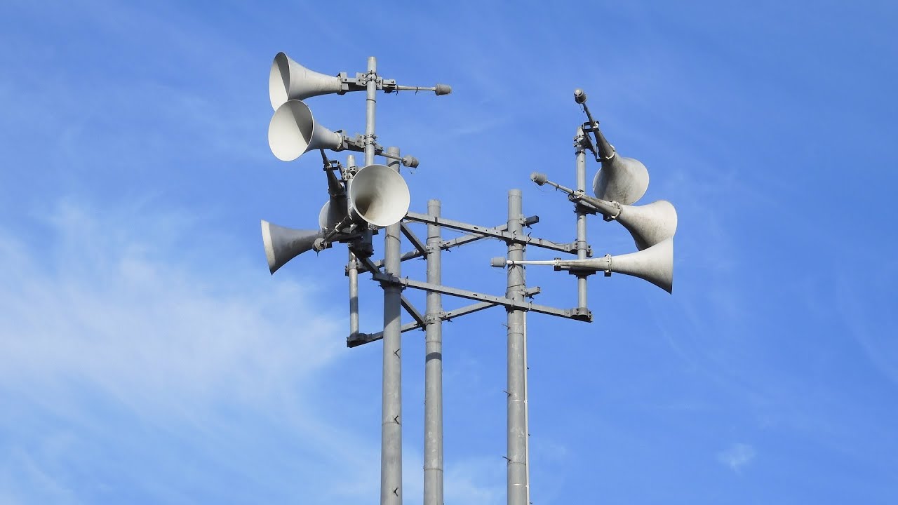 宮城県川崎町野上地区 有線放送(6時) ユニペックス音源「恋は水色」