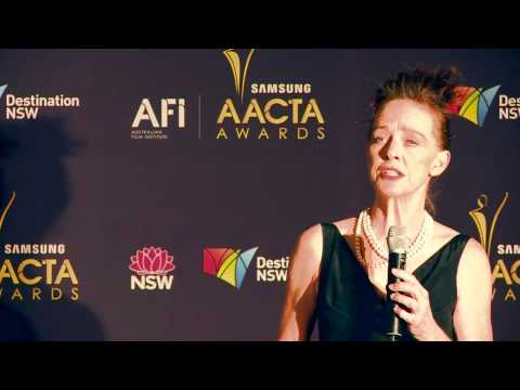 The Eye Of The Storm, Judy Davis on receiving award for BEST LEAD ACTRESS | Inaugural AACTA Awards