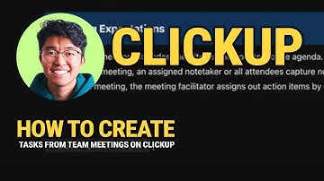 Hoe u taken kunt aanmaken vanuit teamvergaderingen op ClickUp: eenvoudige handleiding!