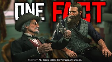 One Fact For Every Stranger Mission RDR2