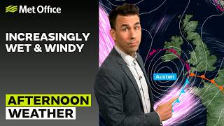 20/10/2026 - Increasingly Wet & Windy - Afternoon Weather Forecast UK - Met Office Weather
