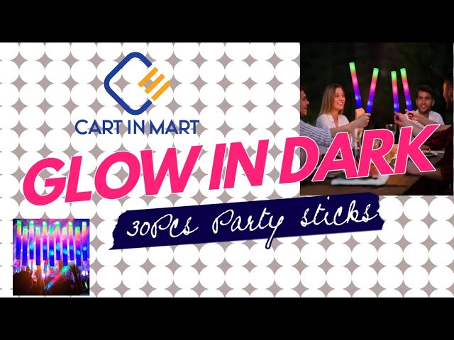 Glow Party Decor & Food 