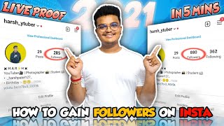 How to Increase FOLLOWERS on INSTAGRAM | Organically | #shorts #viralshort #instagram #reels