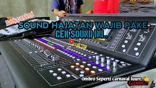 Cek sound om adella seperti sound brewok audio2021.. Boleh di jajal sound hajatan