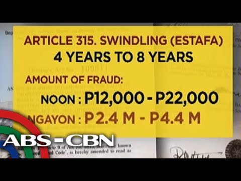 TV Patrol: Mga Krimeng Tumaas Ang Multa At Bumigat Ang Parusa