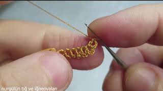 Köprü Oyası Ara Çiçekli