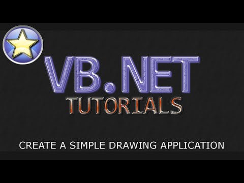 VB.NET Tutorial For Beginners - Drawing To A Form And Saving Your Image (Visual Basic .NET)