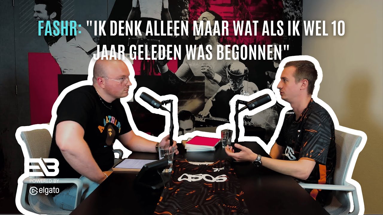 FASHR OVER zijn esports carrière bij o.a. Endpoint, Defusekids en FNATIC!