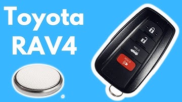 Toyota RAV4 Key Fob Battery Replacement (2019 - 2023)