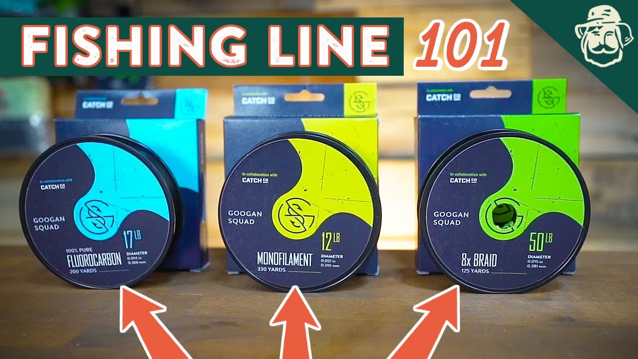 3 Types of Fishing Line: When and Where To Use Them!