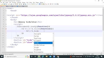 jQuery hide() and show() content on button click