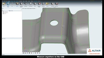 Learn HyperWorks  Interface - Measure CAD