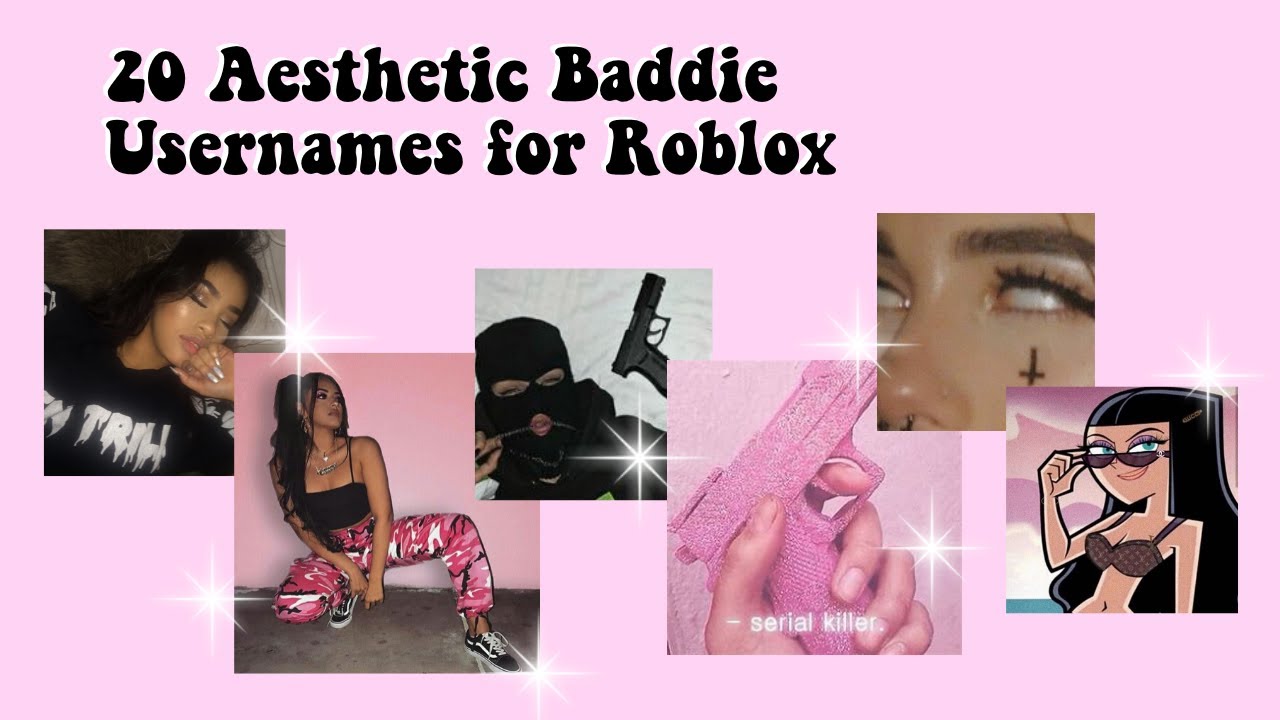20 Aesthetic Baddie Usernames For Roblox Youtube