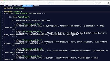 44 Laravel 5.2 Create Restaurant Menu - Part IV