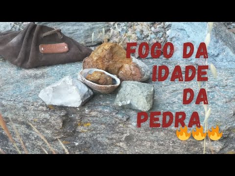 Stone Age Fire - Fire with pyrite and flint.