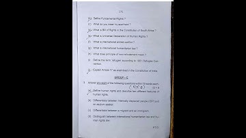 +3 3rd Year, Political science Honours,5th Semester, UG Last Year Questions of an autonomous college