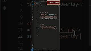 How To Text Overlay On Image In CSS? -HTML, CSS, JS tutorial #7