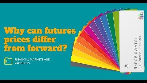 Futures Vs Forward Prices: Why they can be different? (FRM Part 1, Financial Markets & Products)
